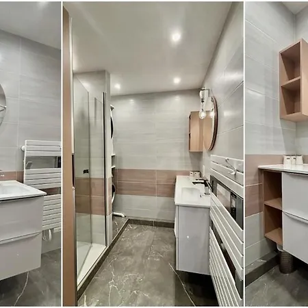 Apartmán Spacious & Comfortable 2-bedroom Apt, Terrace, Pool, Parking